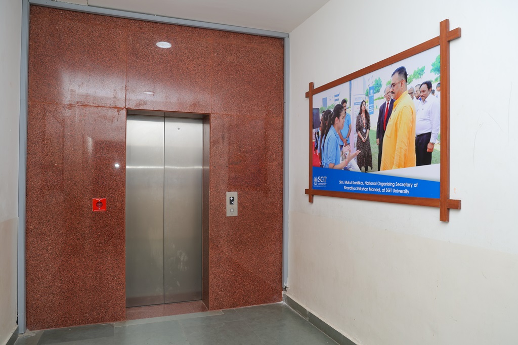 Spacious lifts
